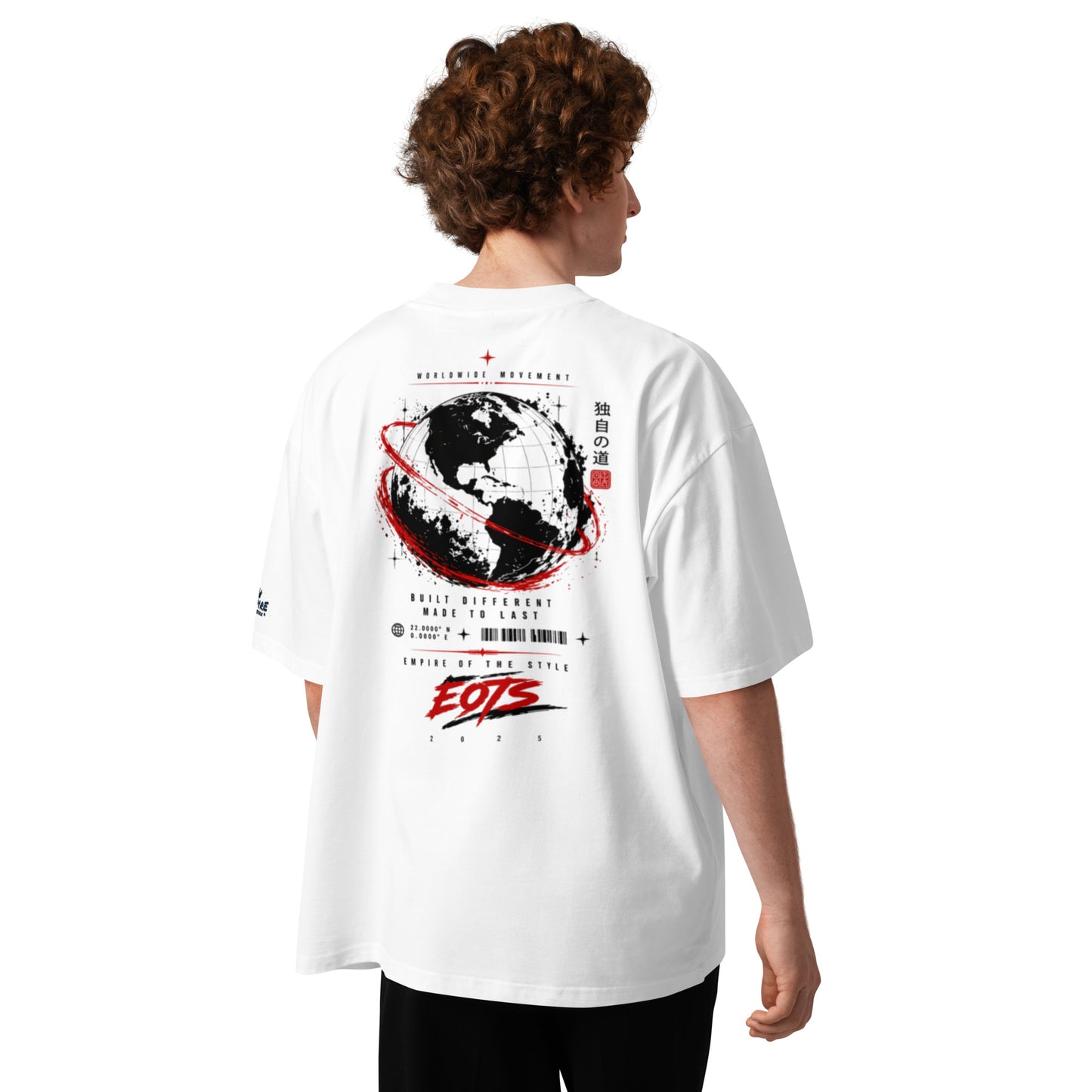Oversized Bio-T-Shirt – EOTS Worldwide – Produktansicht 3