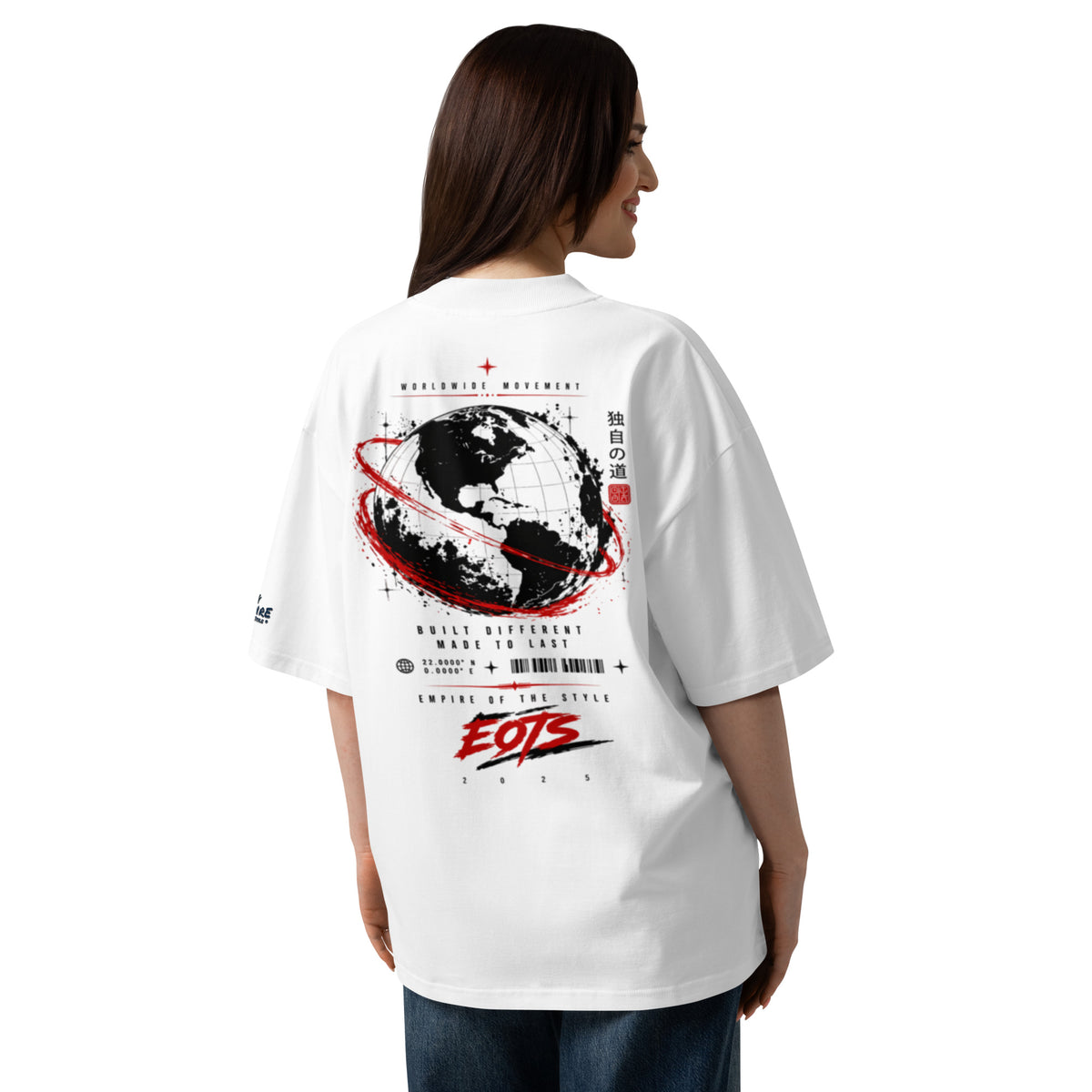 Oversized Bio-T-Shirt – EOTS Worldwide – Produktansicht 6