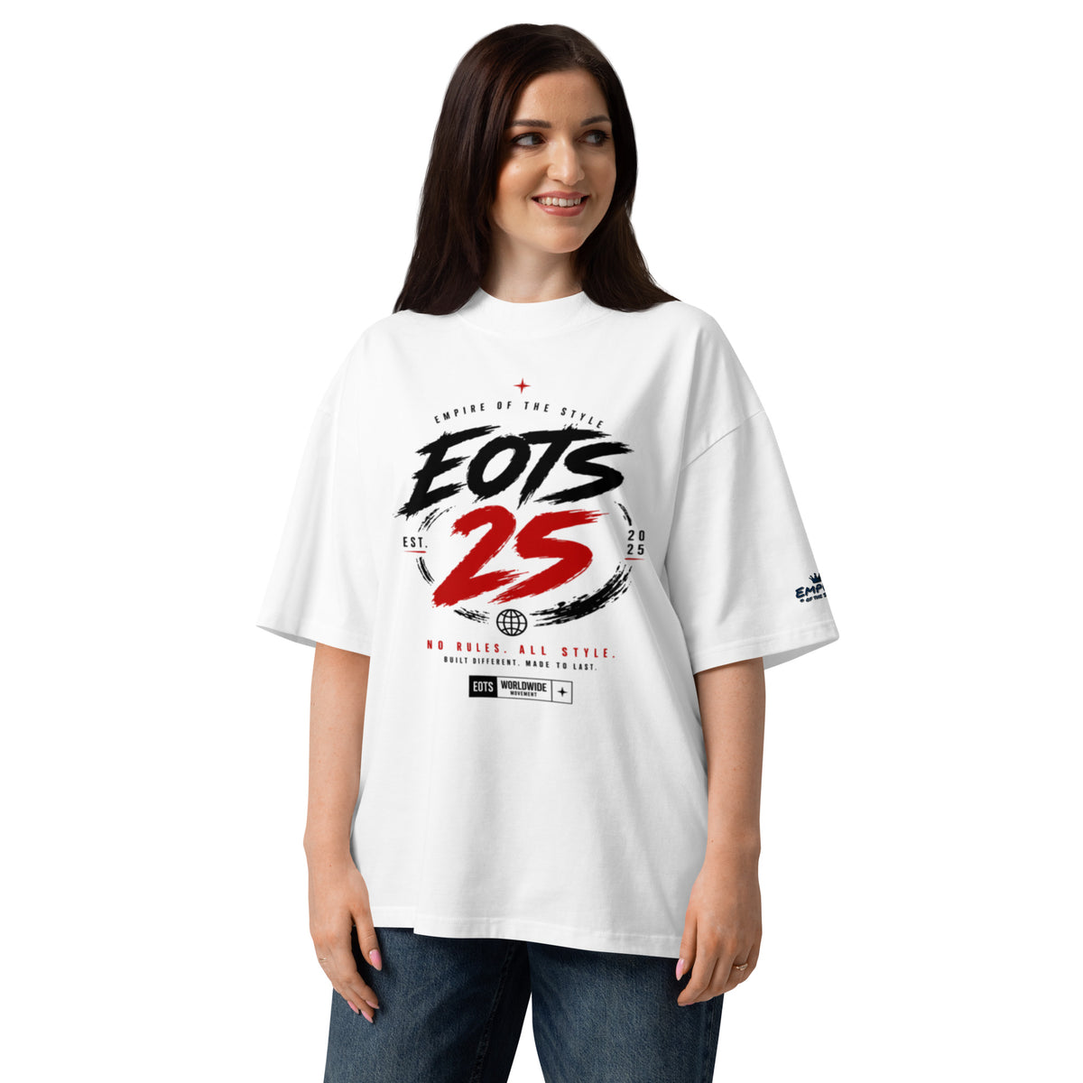 Oversized Bio-T-Shirt – EOTS Worldwide – Produktansicht 4