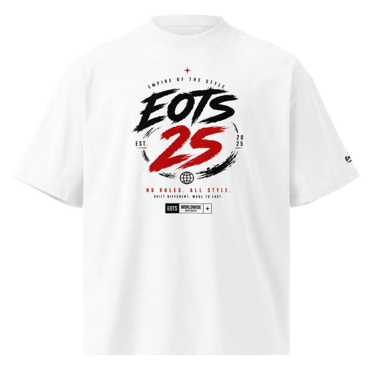 Oversized Bio-T-Shirt – EOTS Worldwide – Produktansicht 1
