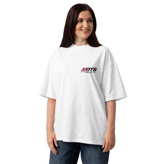 24h Motorsport Oversized Bio-T-Shirt mit breitem Kragen – Produktansicht 2