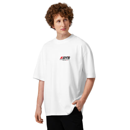 24h Motorsport Oversized Bio-T-Shirt mit breitem Kragen – Produktansicht 4