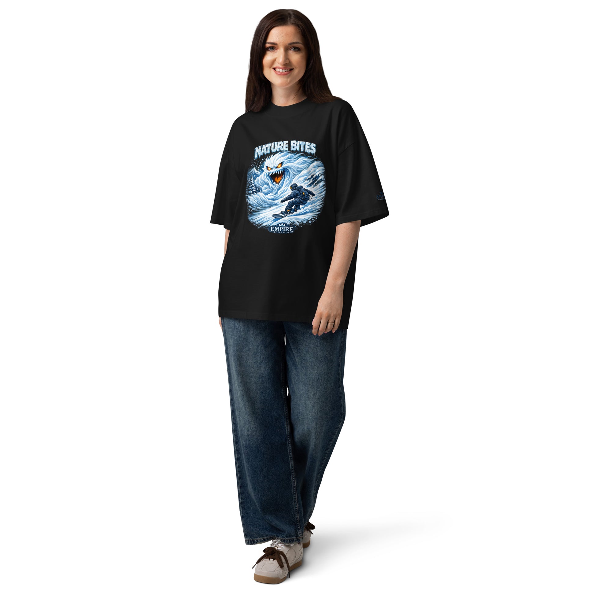 Oversized Bio-T-Shirt – Nature Bites – Produktansicht 2
