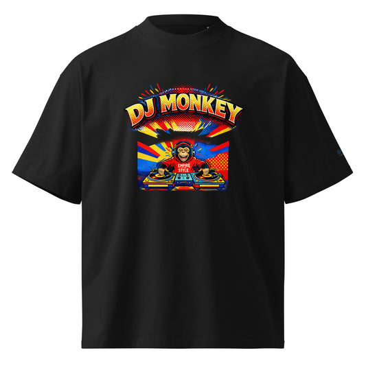 Oversized Bio-T-Shirt – DJ Monkey – Produktansicht 1