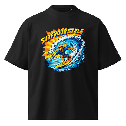 Oversized Bio-T-Shirt – SURF YOUR STYLE – Produktansicht 2