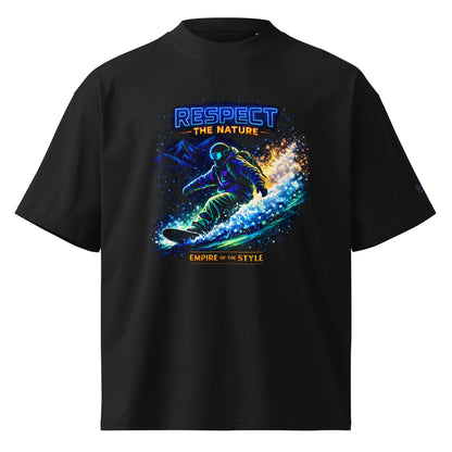 Oversized Bio-T-Shirt – Respect the Nature – Produktansicht 5