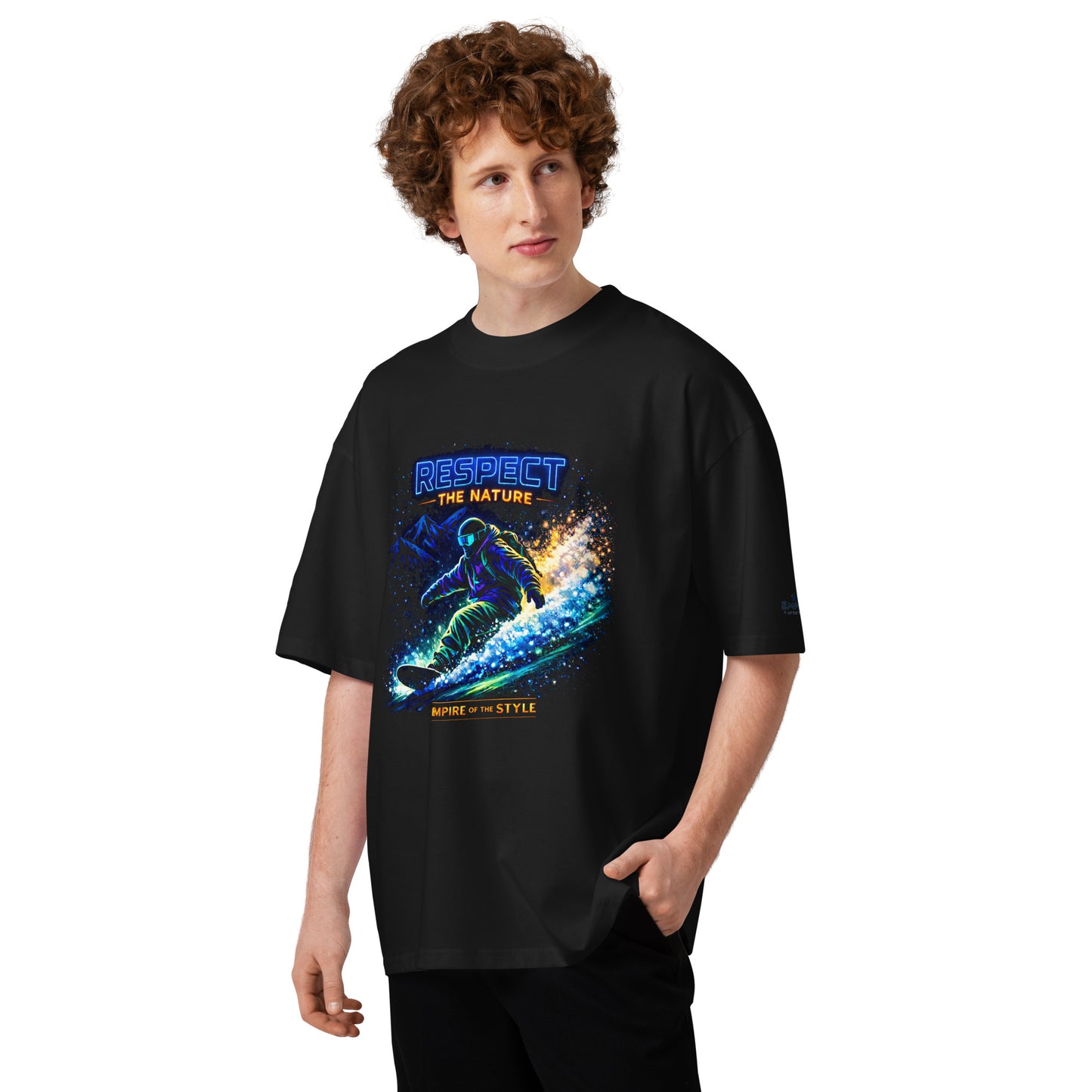 Oversized Bio-T-Shirt – Respect the Nature – Produktansicht 5