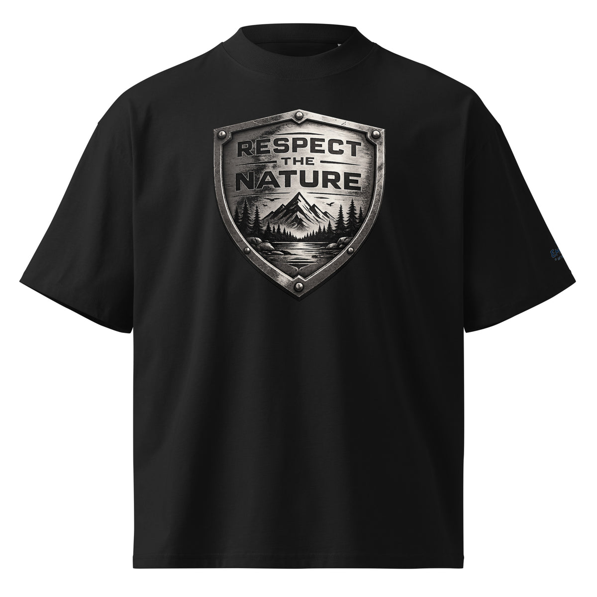 Oversized Bio-T-Shirt – Respect the Nature – Produktansicht 5