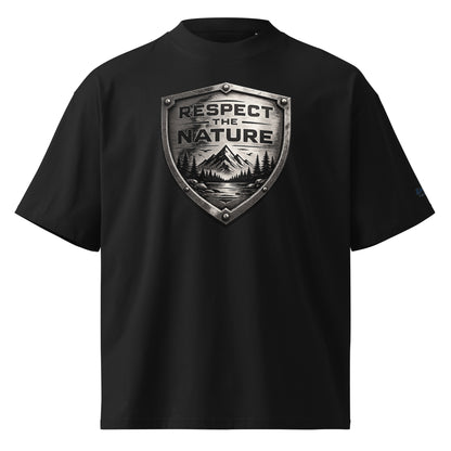 Oversized Bio-T-Shirt – Respect the Nature – Produktansicht 5