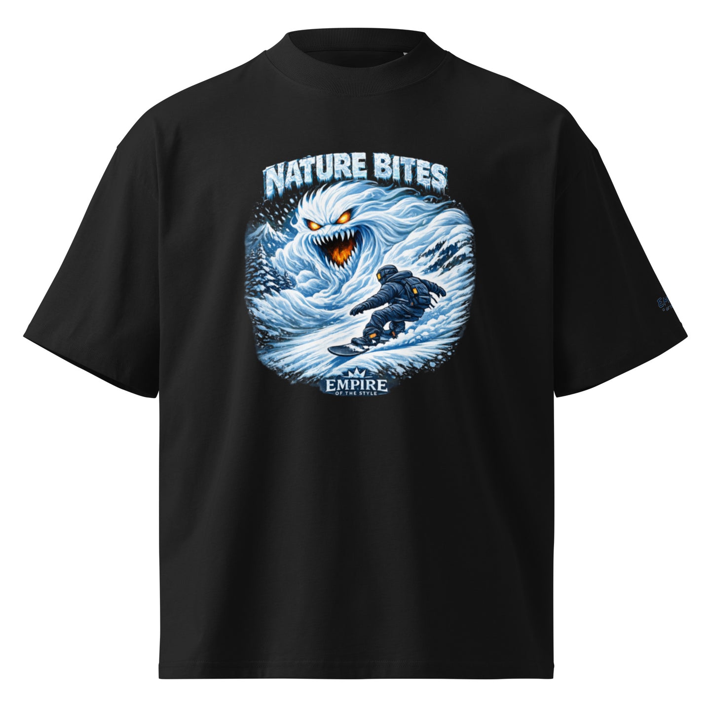 Oversized Bio-T-Shirt – Nature Bites – Produktansicht 1