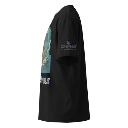 Oversized Bio-T-Shirt – Moai Style – Produktansicht 4