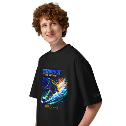 Oversized Bio-T-Shirt – Respect the Nature – Produktansicht 6