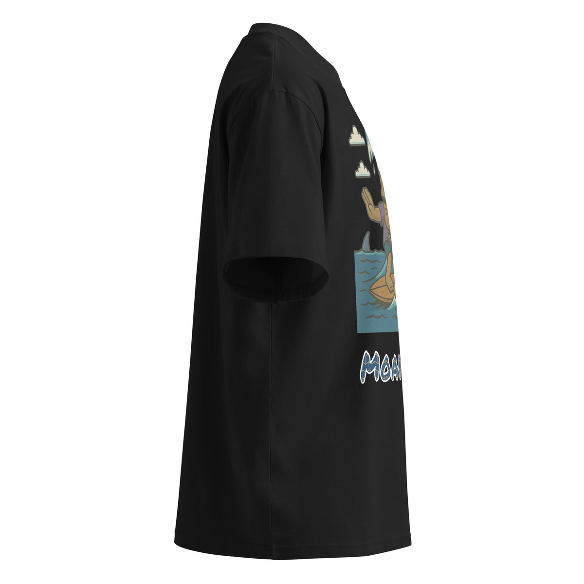 Oversized Bio-T-Shirt – Moai Style – Produktansicht 3