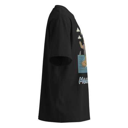 Oversized Bio-T-Shirt – Moai Style – Produktansicht 3