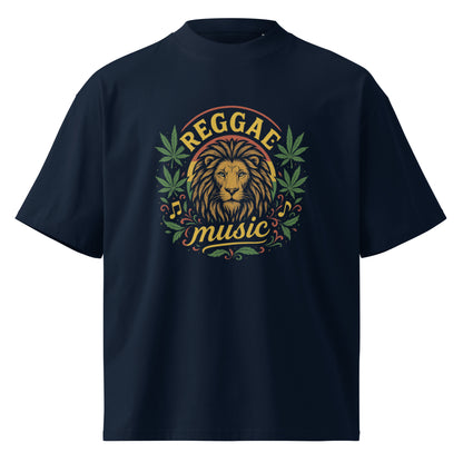 Oversized Bio-T-Shirt – Reggae Music – Produktansicht 1