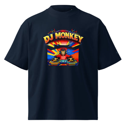 Oversized Bio-T-Shirt – DJ Monkey – Produktansicht 4