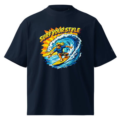 Oversized Bio-T-Shirt – SURF YOUR STYLE – Produktansicht 1