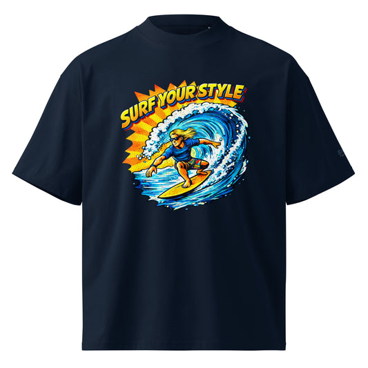 Oversized Bio-T-Shirt – SURF YOUR STYLE – Produktansicht 1