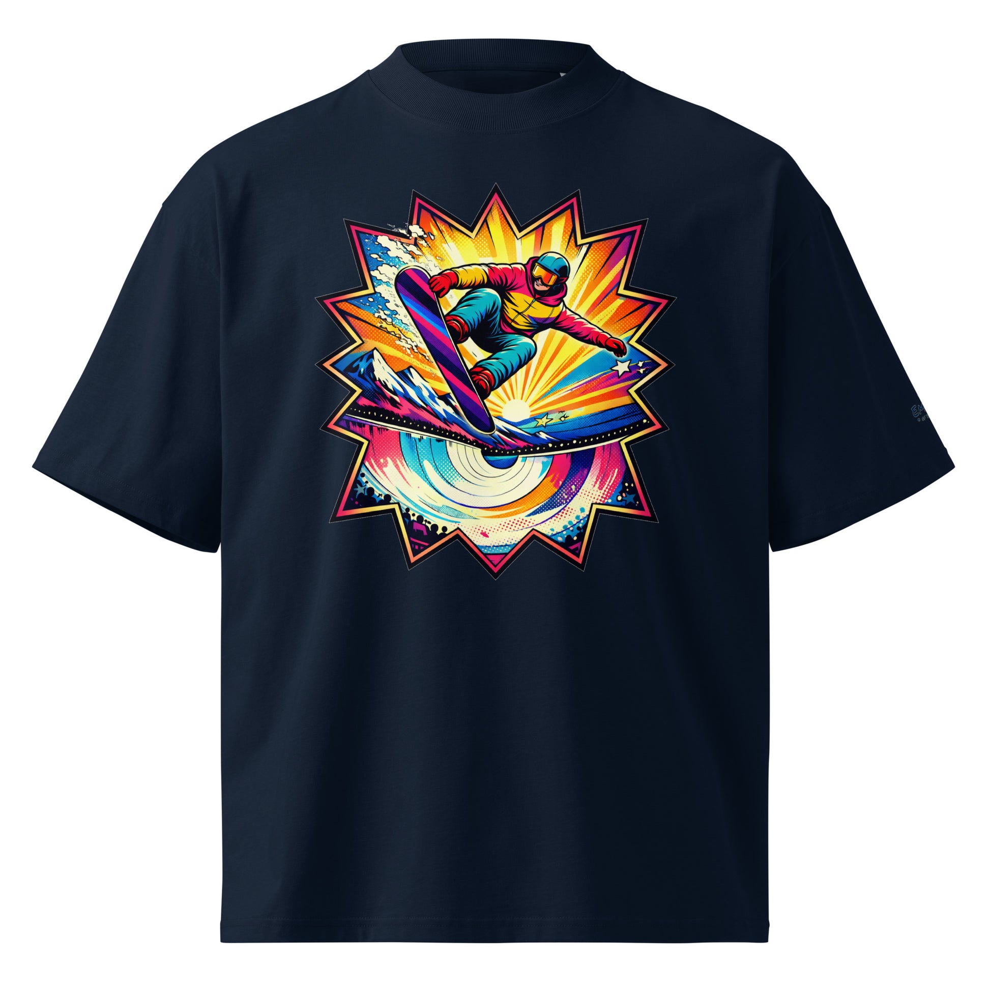 Oversized Bio-T-Shirt – Backside Air – Produktansicht 1