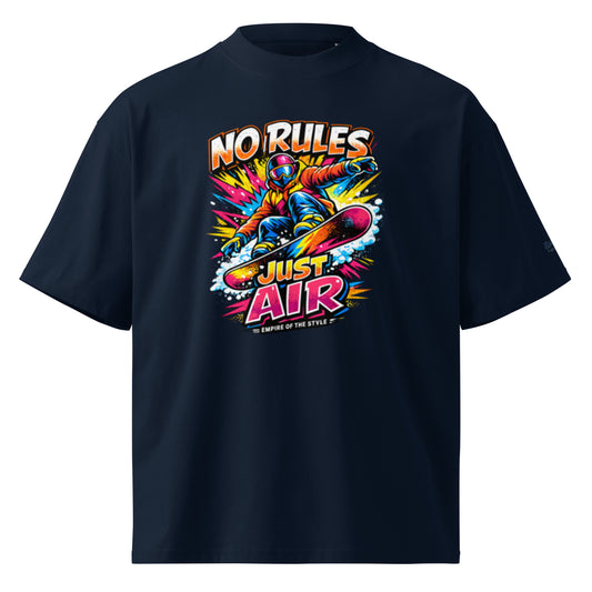 Oversized Bio-T-Shirt – Just Air – Produktansicht 2