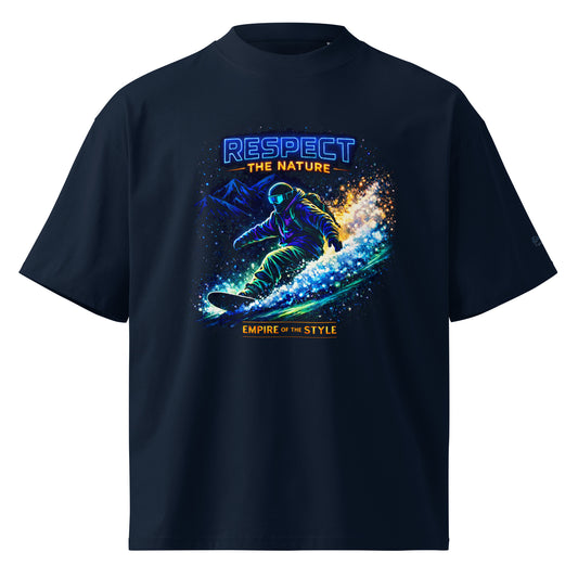 Oversized Bio-T-Shirt – Respect the Nature – Produktansicht 1