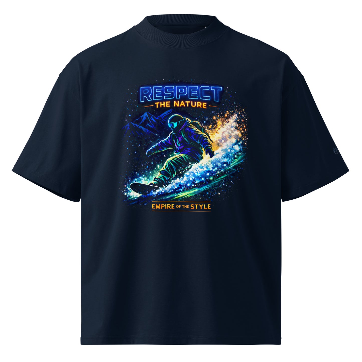 Oversized Bio-T-Shirt – Respect the Nature – Produktansicht 1