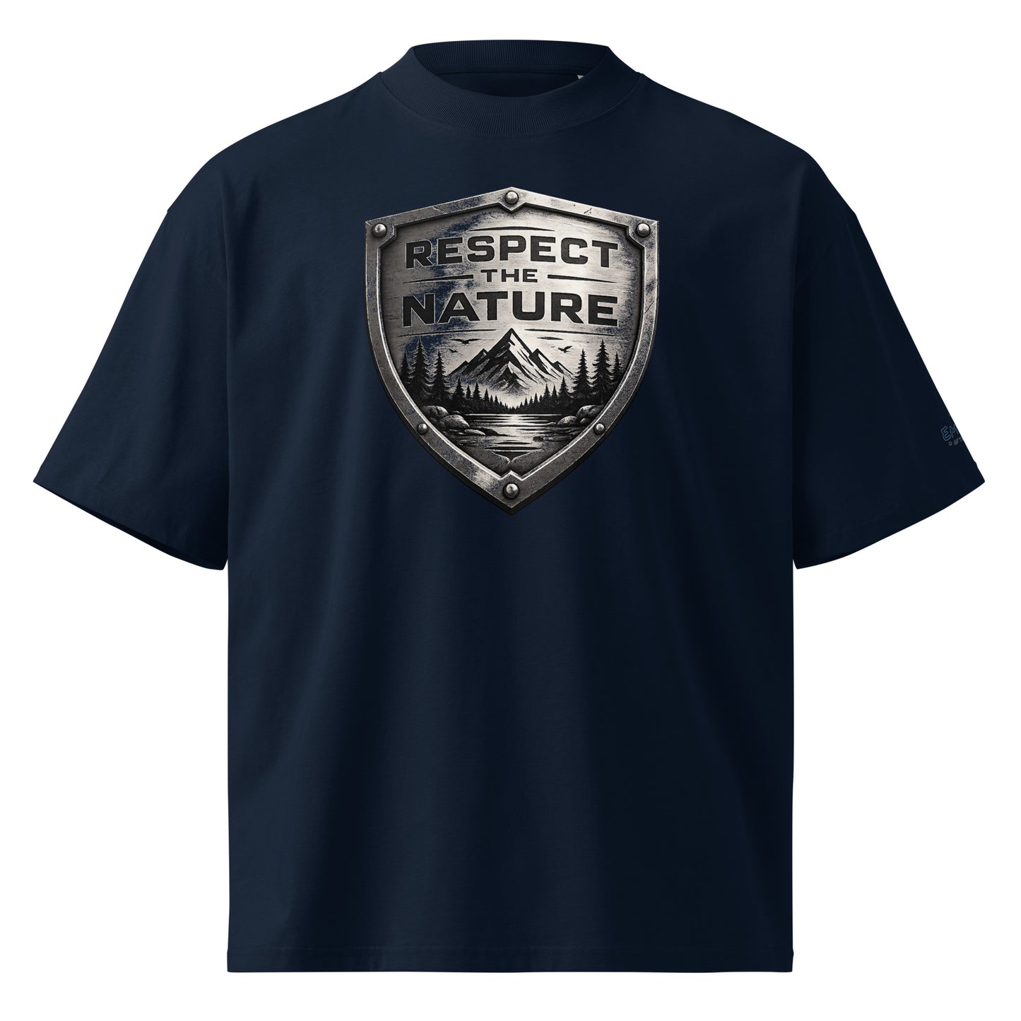 Oversized Bio-T-Shirt – Respect the Nature – Produktansicht 6