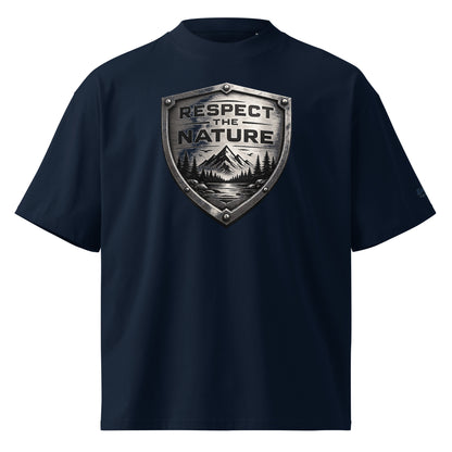 Oversized Bio-T-Shirt – Respect the Nature – Produktansicht 6