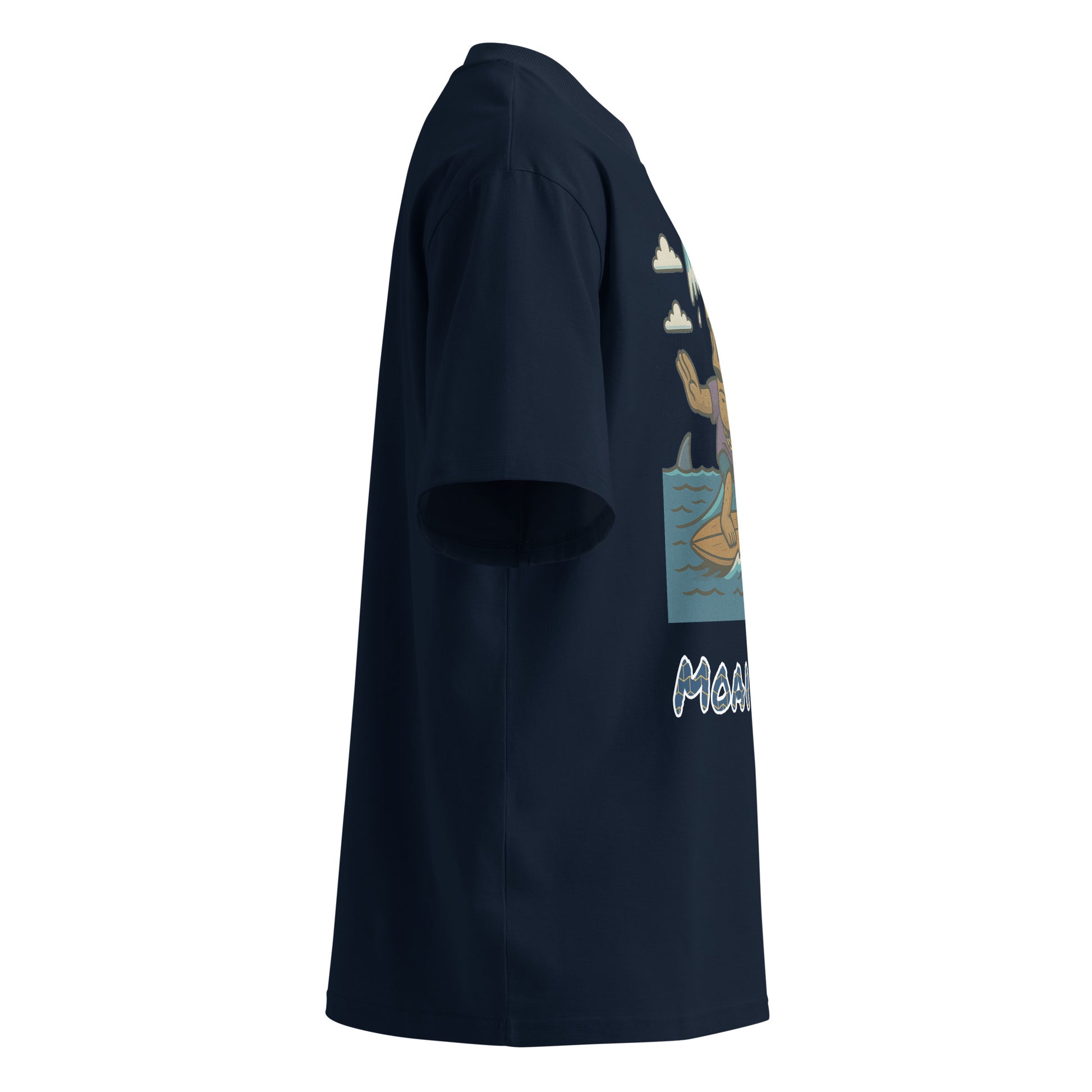 Oversized Bio-T-Shirt – Moai Style – Produktansicht 7