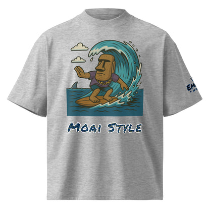 Oversized Bio-T-Shirt – Moai Style – Produktansicht 9