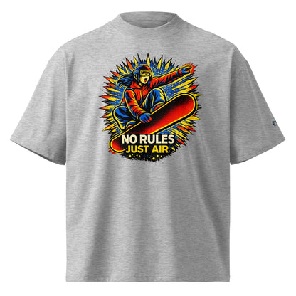 Oversized Bio-T-Shirt – NO RULES JUST AIR – Produktansicht 7