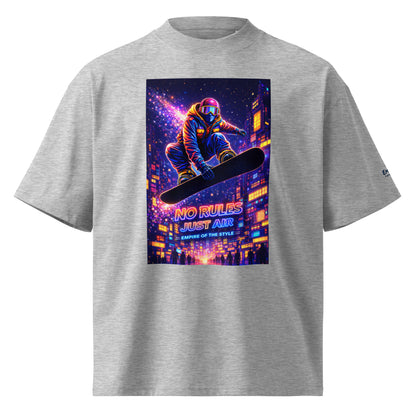 Oversized Bio-T-Shirt – NO RULES JUST AIR – Produktansicht 6