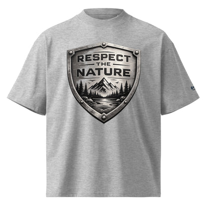 Oversized Bio-T-Shirt – Respect the Nature – Produktansicht 6