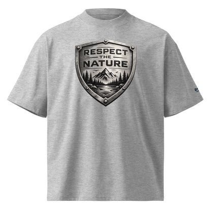 Oversized Bio-T-Shirt – Respect the Nature – Produktansicht 7