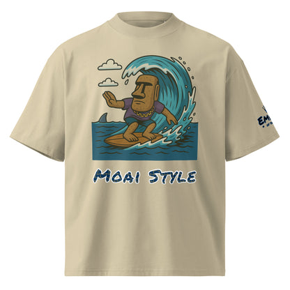 Oversized Bio-T-Shirt – Moai Style – Produktansicht 13