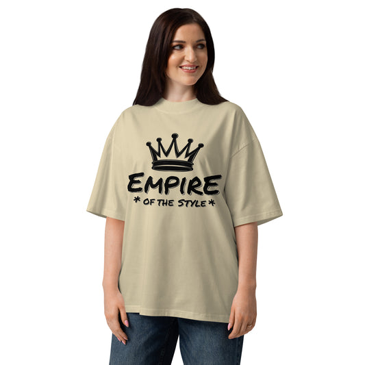 Oversized Bio-T-Shirt – Empire of the Style – Produktansicht 1