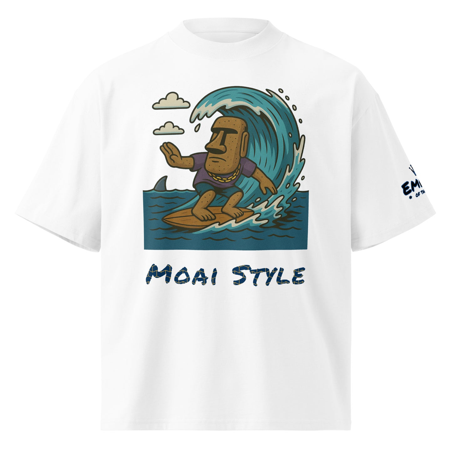 Oversized Bio-T-Shirt – Moai Style – Produktansicht 17