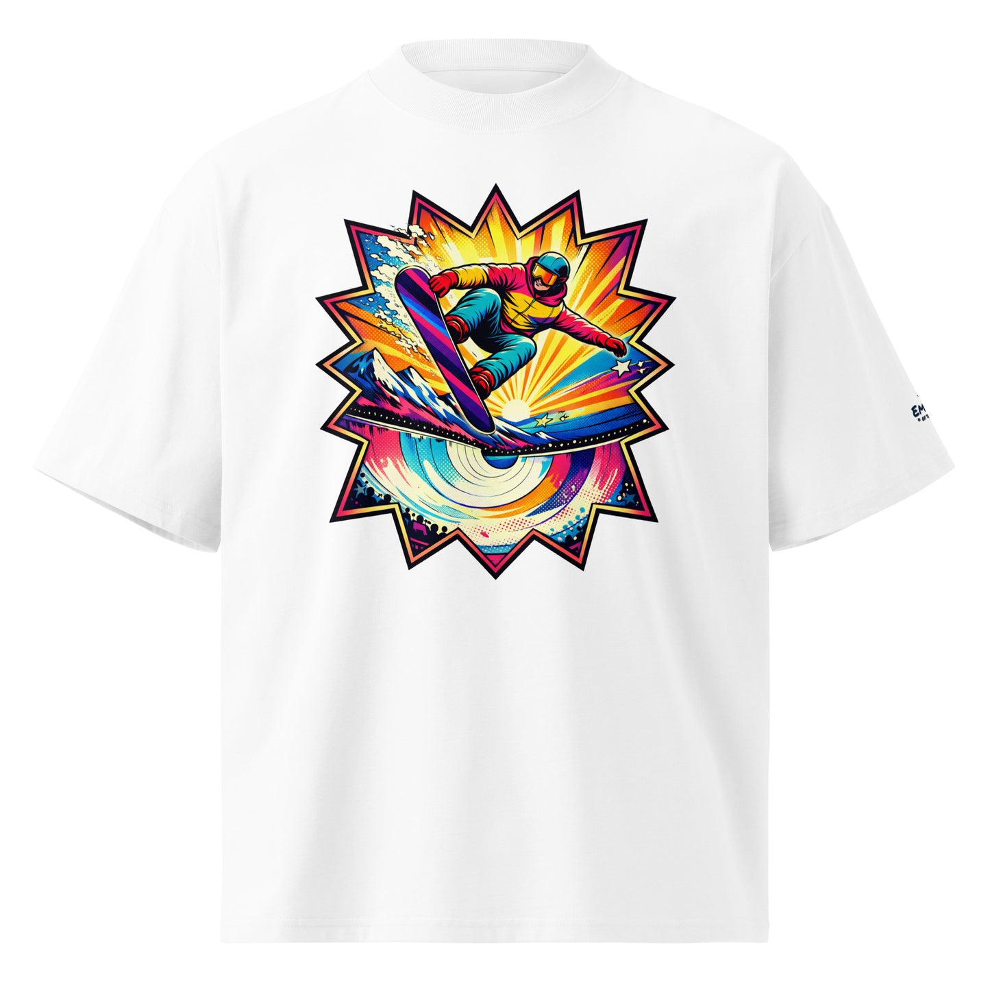 Oversized Bio-T-Shirt – Backside Air – Produktansicht 5