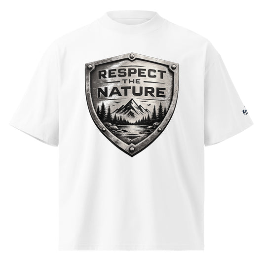 Oversized Bio-T-Shirt – Respect the Nature – Produktansicht 1
