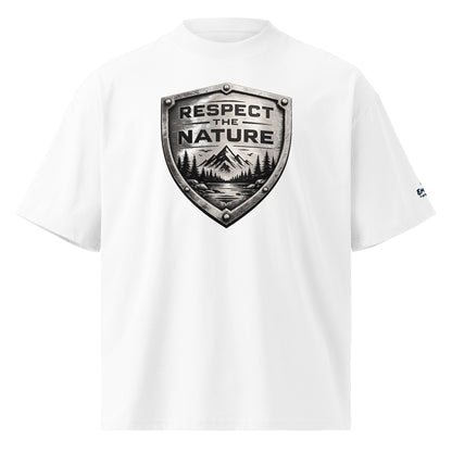 Oversized Bio-T-Shirt – Respect the Nature – Produktansicht 1