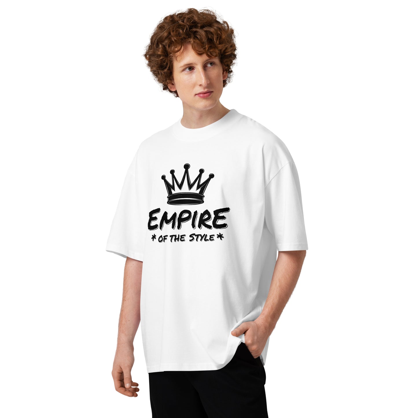 Oversized Bio-T-Shirt – Empire of the Style – Produktansicht 1