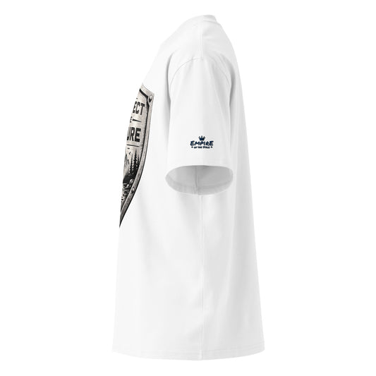 Oversized Bio-T-Shirt – Respect the Nature – Produktansicht 2