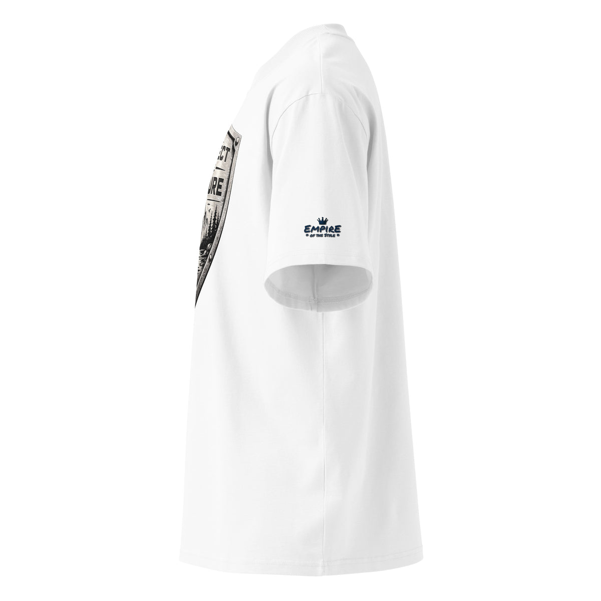Oversized Bio-T-Shirt – Respect the Nature – Produktansicht 3