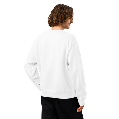 Oversized Fleece Sweatshirt – Moai Style – Produktansicht 36