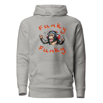 Hoodie, Monkey Music II, Unisex, verschiedene Farben – Produktansicht 1