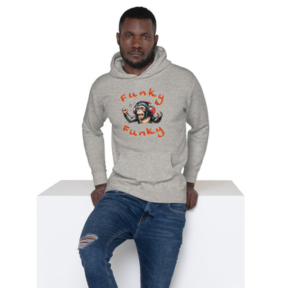 Hoodie, Monkey Music II, Unisex, verschiedene Farben – Produktansicht 9