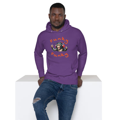 Hoodie, Monkey Music II, Unisex, verschiedene Farben – Produktansicht 7