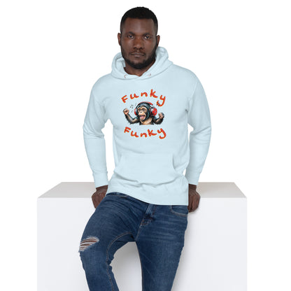 Hoodie, Monkey Music II, Unisex, verschiedene Farben – Produktansicht 10