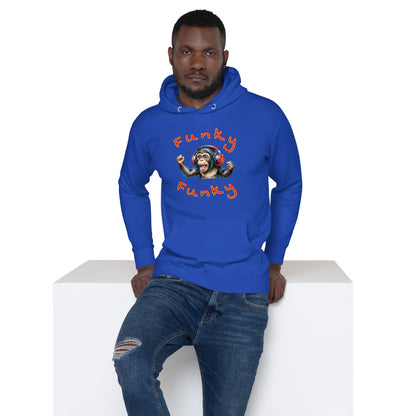 Hoodie, Monkey Music II, Unisex, verschiedene Farben – Produktansicht 6