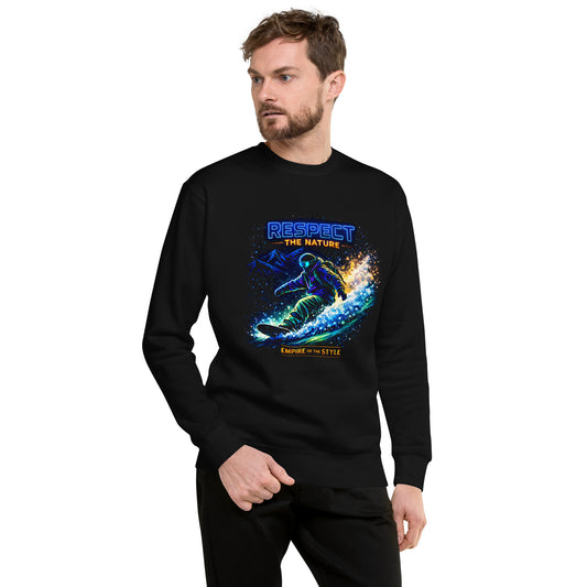 Sweatshirt – Respect the Nature – Produktansicht 1